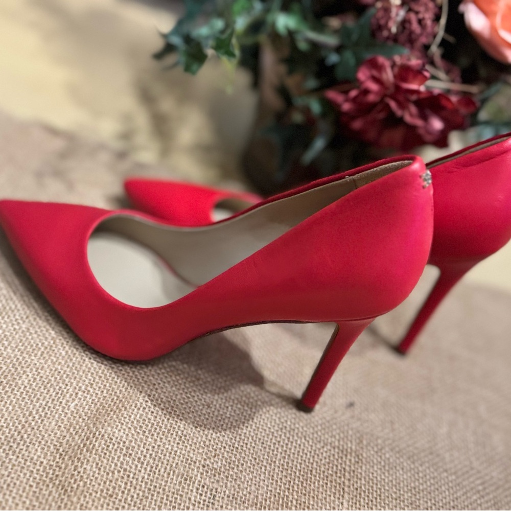 Sam Edelman Red Stiletto Heels
